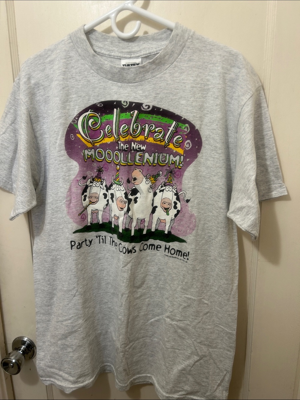 Y2K millennium cows shirt